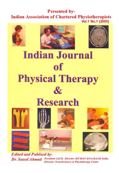 Indian Journal of Physical Therapy and Research